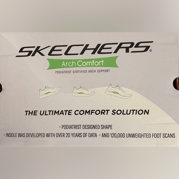 ❤️Skechers Men's Black Athletic Slip-On Lace Trainer NWT
Arch Comfort Size 8 - Picture 7 of 7